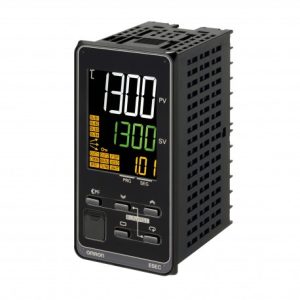 E5EC-TPR4A5M-000 673739 OMRON Temp. controller, PRO, 1/16 DIN (48 x 48 mm), Progr., 1 x Valve OUT + Pot, 4 A..