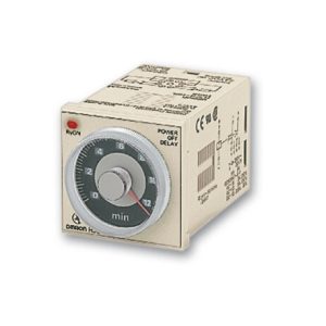 H3CR-H8L 100-120VAC M 667931 OMRON Timer, plug-in, 8-pin, DIN 1/16 (48 x 48mm), off-delay of the feed, with ..
